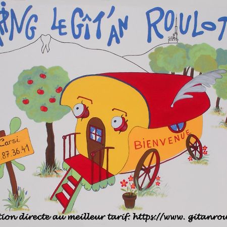 Hotel Le Git'An Roulotte Bessey Exterior foto
